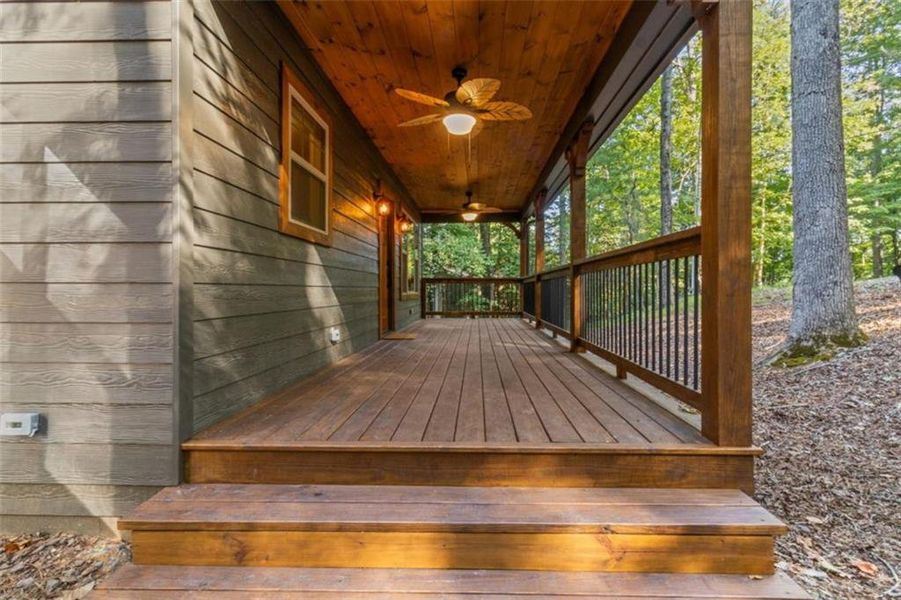 Exterior details and patio area of a home in , Ellijay (Image 3). Exterior details and patio area of a home in , Ellijay (Image 3).