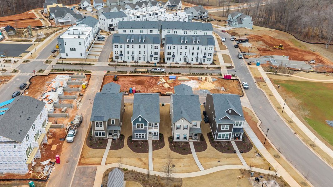 The Brentwood Plan by DRB Homes in River District, Charlotte NC. The Brentwood Plan by DRB Homes in River District, Charlotte NC.