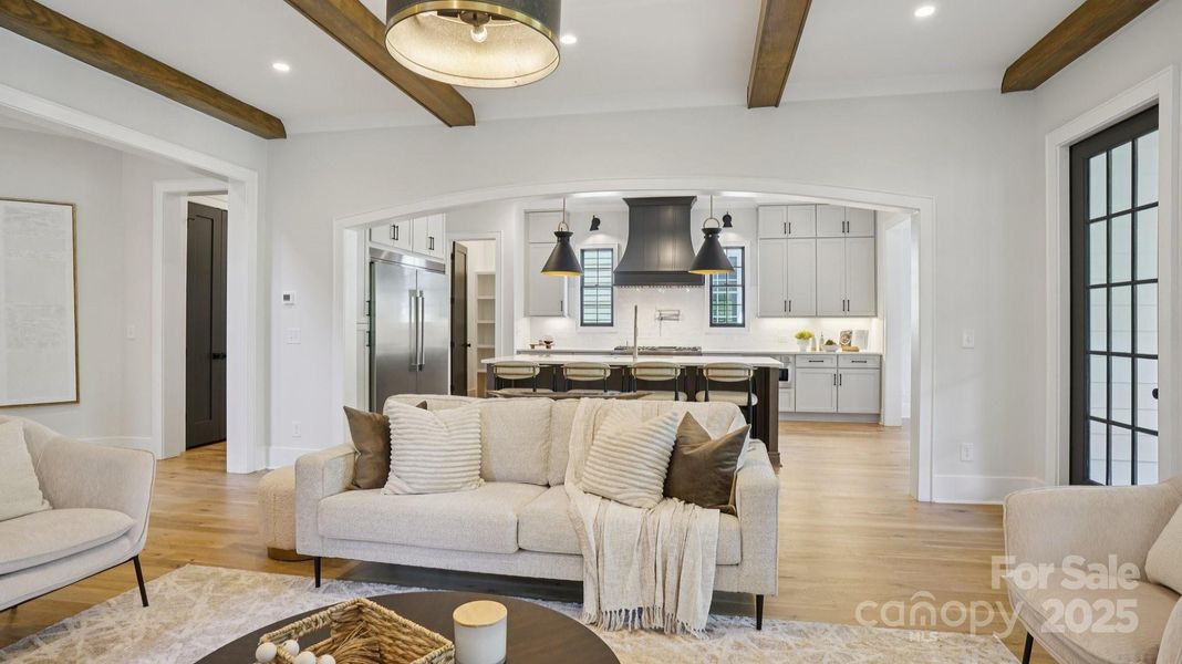 Furnished interior view inside a new home in , Charlotte (Image 5).