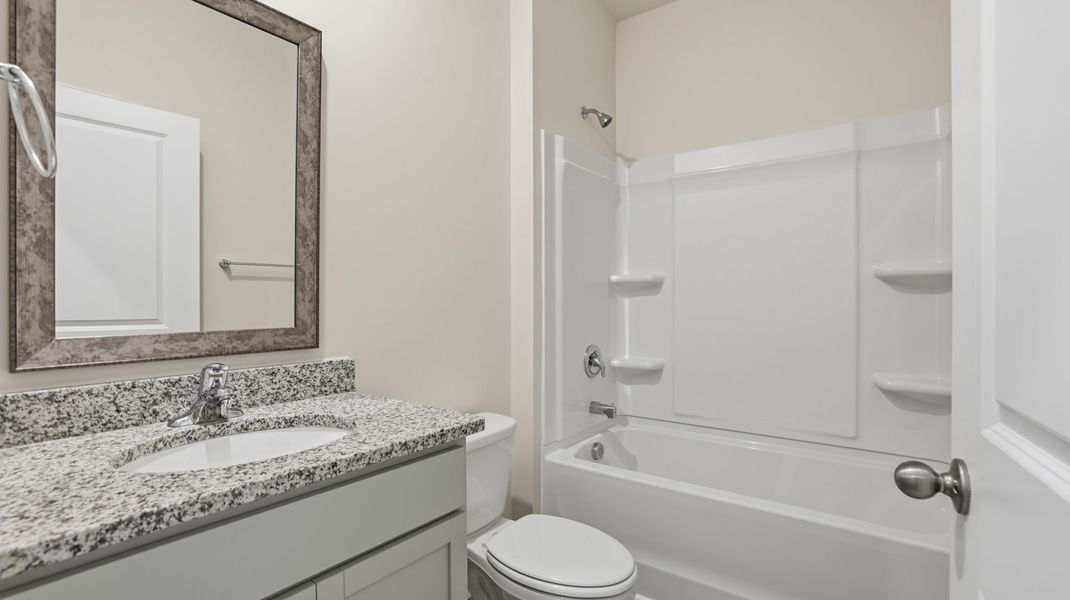 Furnished interior view inside a new home in Waverly Station, Greenwood (Image 5).