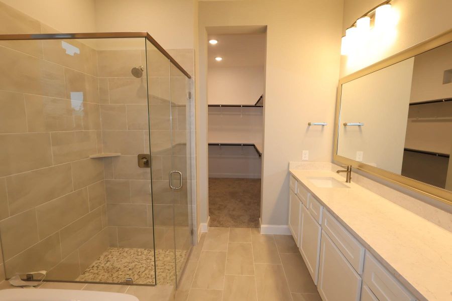 Furnished interior view inside a new home in COLTON 45' Homesites, Todd Mission (Image 4).