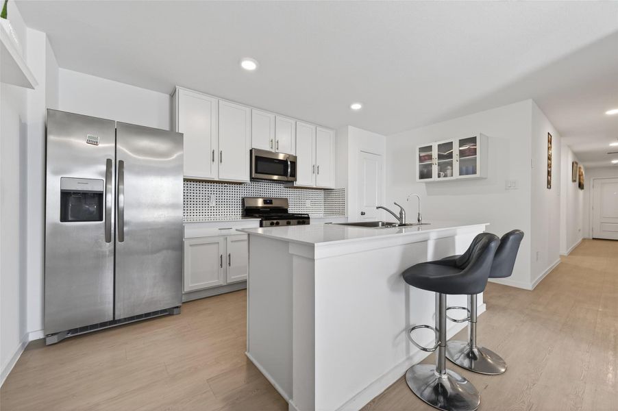 Furnished interior view inside a new home in The Grand Prairie: Watermill Collection, Hockley (Image 9).