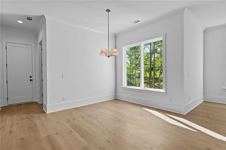 Spacious, unfurnished interior of a new home in , Buford (Image 50).