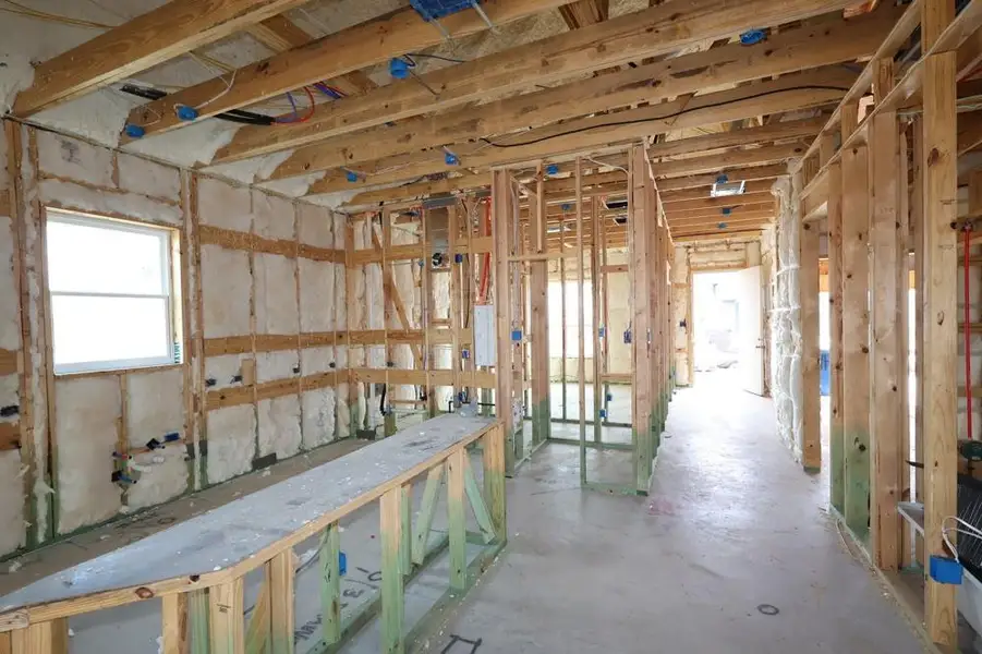 In-progress construction of a new home in The Grand Prairie 50’, Hockley, TX (Image 8). In-progress construction of a new home in The Grand Prairie 50’, Hockley, TX (Image 8).