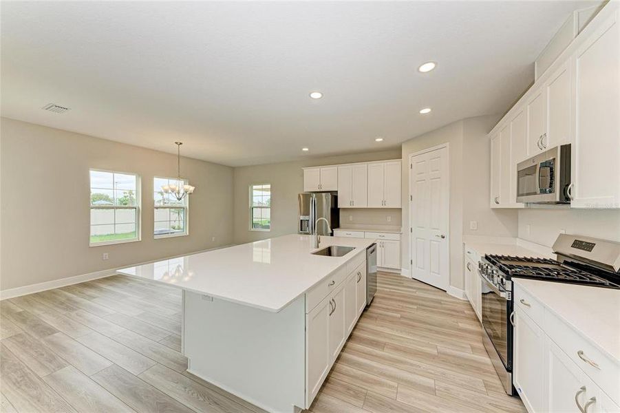 Furnished interior view inside a new home in Crosswind Ranch, Parrish (Image 6).