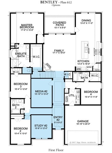 2D floor plan layout for the Bentley by Landon Homes in Lexington Frisco, Frisco, TX (Image 5). 2D floor plan layout for the Bentley by Landon Homes in Lexington Frisco, Frisco, TX (Image 5).