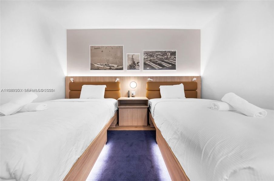 Furnished interior view inside a new home in , Miami (Image 4).