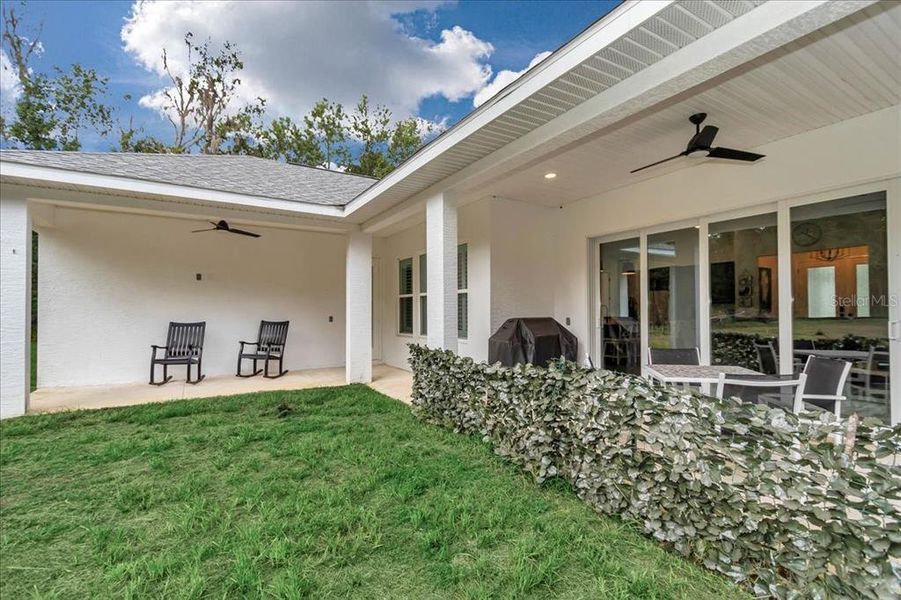 Front exterior of a new home in , Williston, FL, highlighting curb appeal (Image 18).
