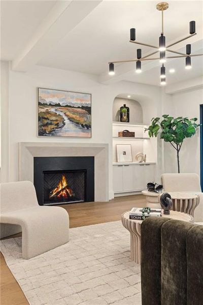 Furnished interior view inside a new home in , Brookhaven (Image 45).