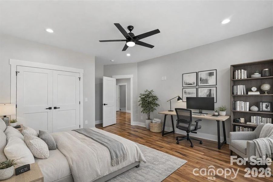 downstairs bedroom