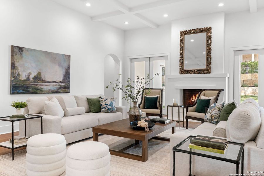 Furnished interior view inside a new home in , Terrell Hills (Image 6).