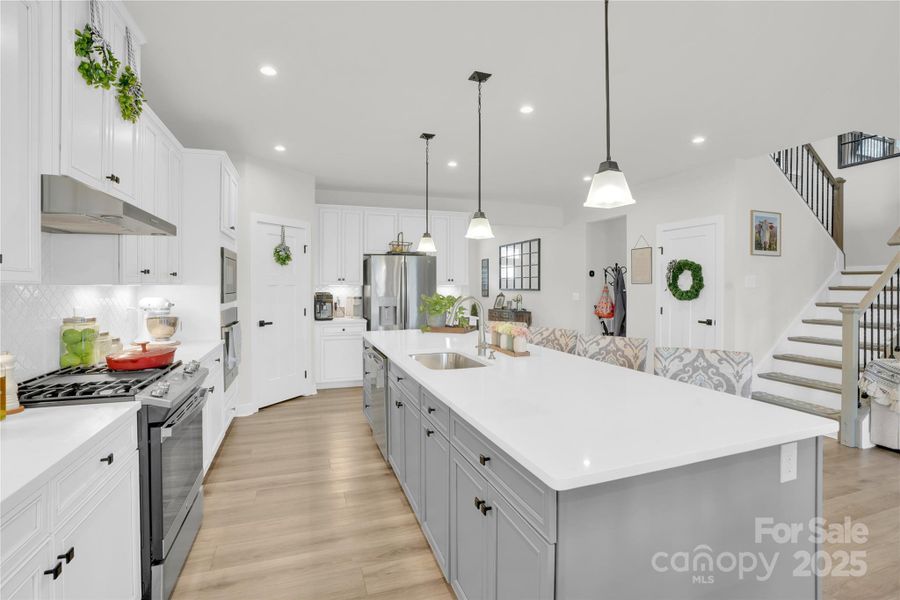 Furnished interior view inside a new home in Springshire Creek, Indian Trail (Image 14).