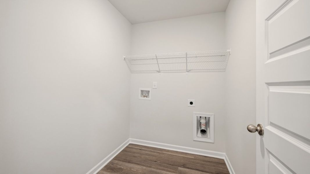 Spacious, unfurnished interior of a new home in Brookland Commons, Monroe (Image 21).
