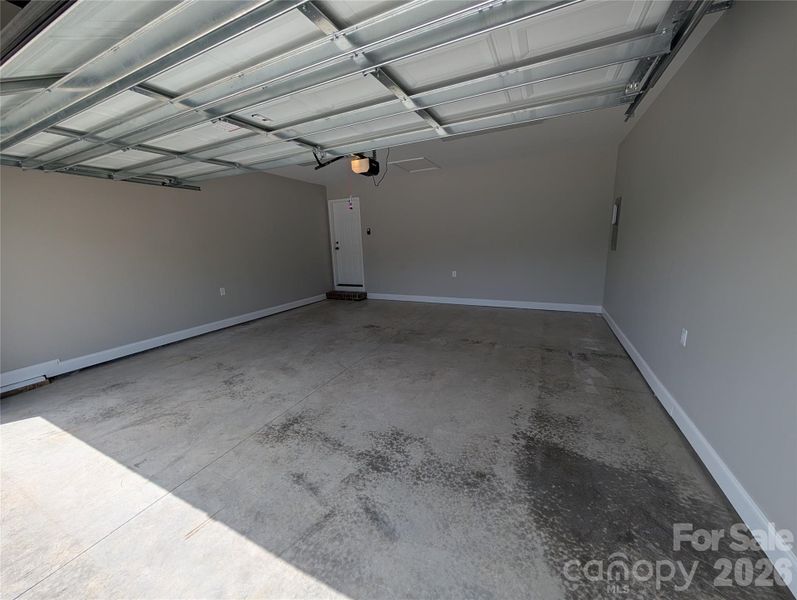 2 Car Attached Garage