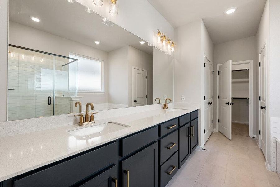 Furnished interior view inside a new home in Berry Creek Highlands, Georgetown (Image 13). Furnished interior view inside a new home in Berry Creek Highlands, Georgetown (Image 13).