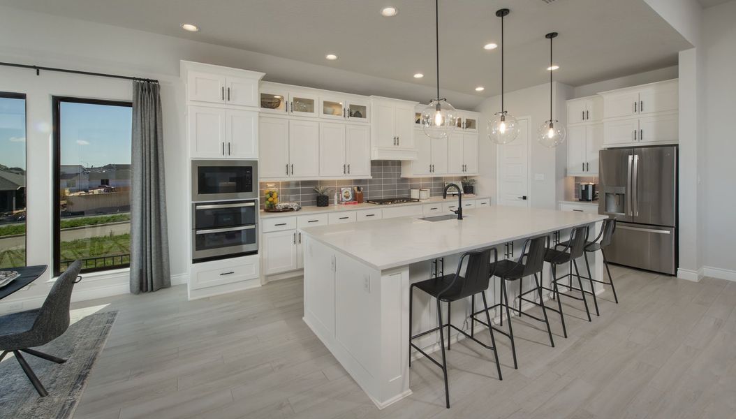 Representative furnished interior of a home built from the 2600E by Perry Homes in Veramendi, New Braunfels (Image 3). Representative furnished interior of a home built from the 2600E by Perry Homes in Veramendi, New Braunfels (Image 3).