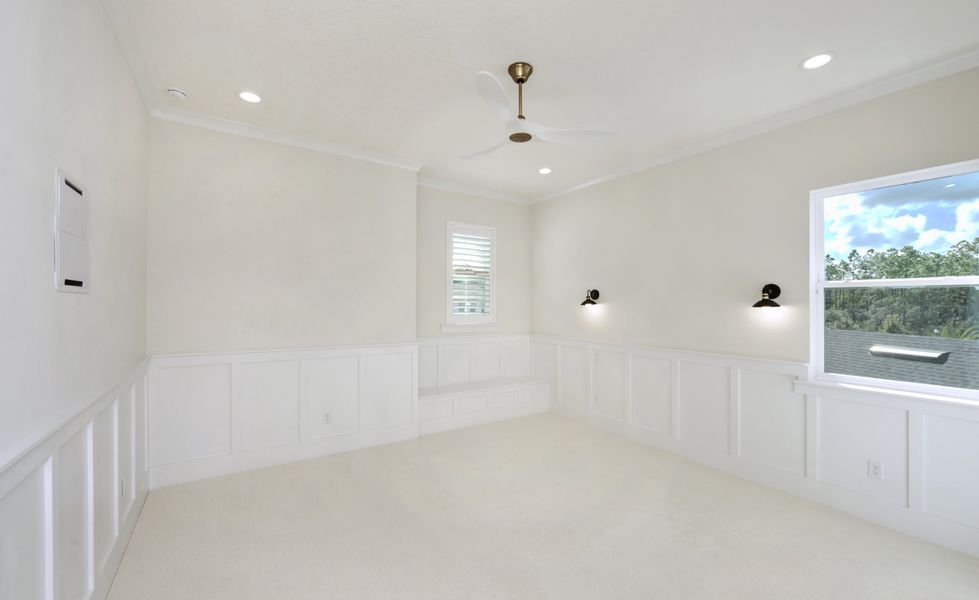 Representative unfurnished interior of a home built from the Brooke - Regency Series | 70' Wide Lots by ICI Homes in Courtney Grove, St. Augustine (Image 37). Representative unfurnished interior of a home built from the Brooke - Regency Series | 70' Wide Lots by ICI Homes in Courtney Grove, St. Augustine (Image 37).