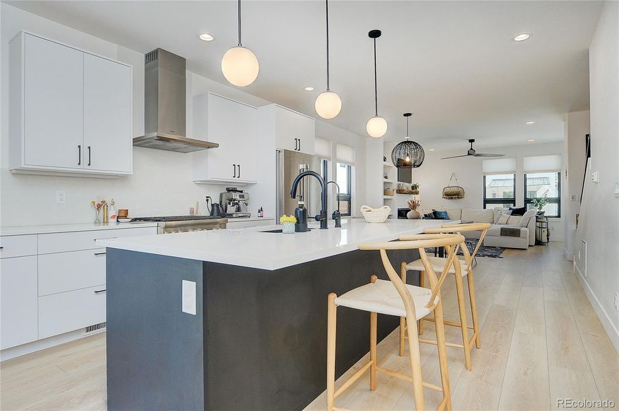 Furnished interior view inside a new home in , Salida (Image 17). Furnished interior view inside a new home in , Salida (Image 17).