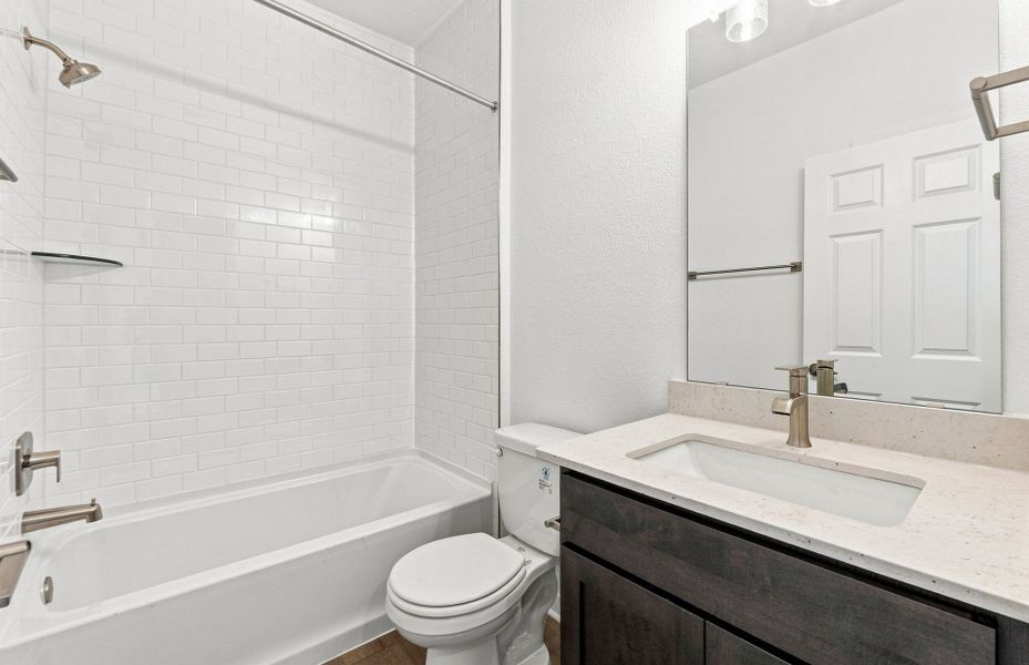 Furnished interior view inside a new home in Woodside, Georgetown (Image 10).