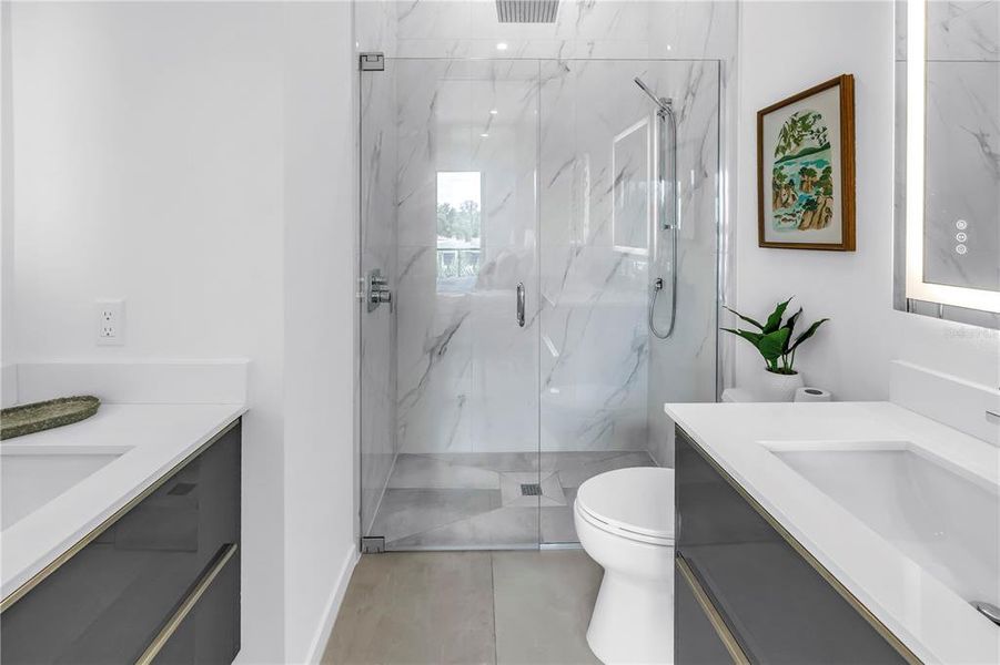 Furnished interior view inside a new home in , Sarasota (Image 17).