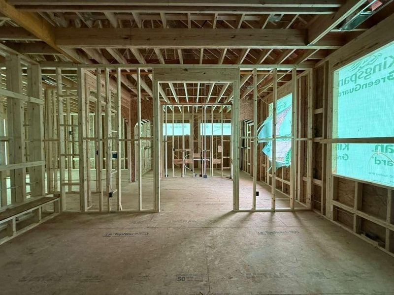 In-progress construction of a new home in , Lawrenceville, GA (Image 27).