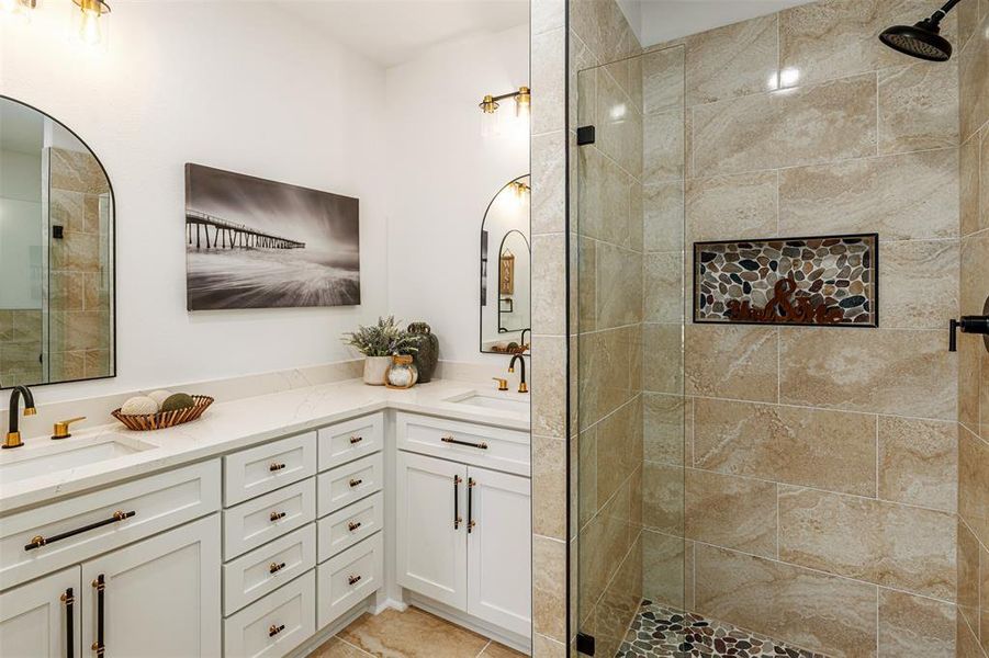 Furnished interior view inside a new home in , Trinidad (Image 17).