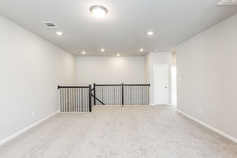 Spacious, unfurnished interior of a new home in Dunvale Village - Patio Home Collection, Houston (Image 12). Spacious, unfurnished interior of a new home in Dunvale Village - Patio Home Collection, Houston (Image 12).