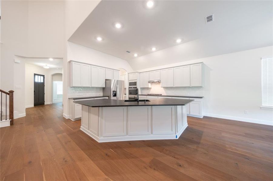 Furnished interior view inside a new home in Lovers Landing, Forney (Image 10).