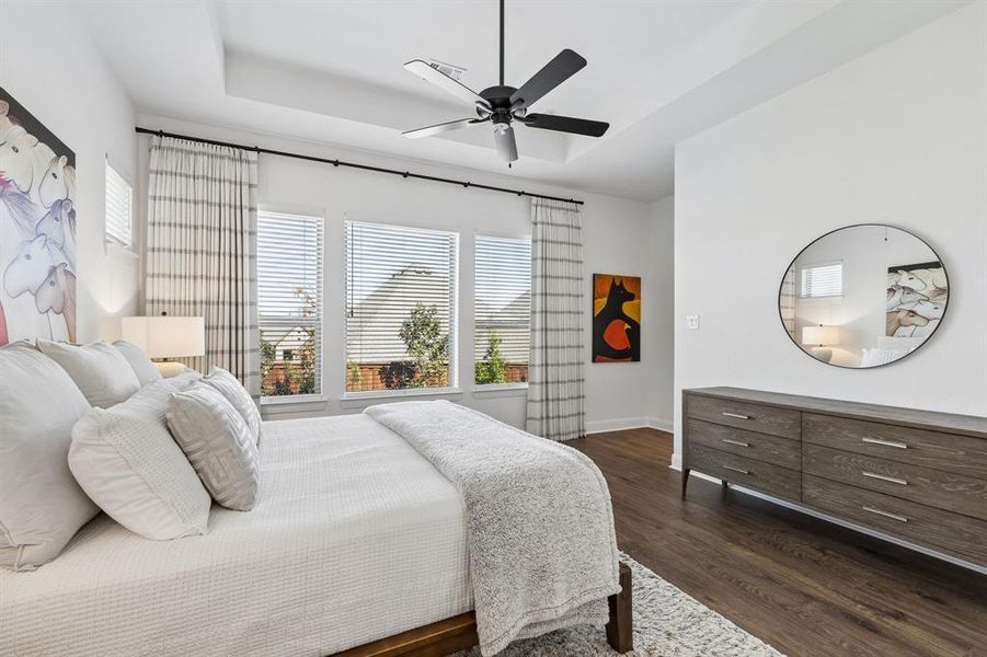 Furnished interior view inside a new home in , Fort Worth (Image 24).