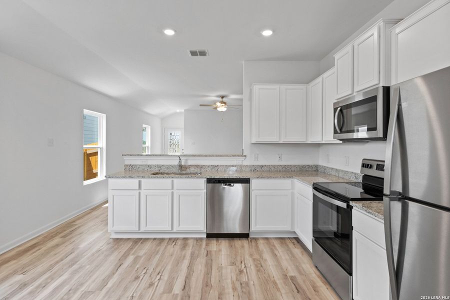 Furnished interior view inside a new home in , San Antonio (Image 5).