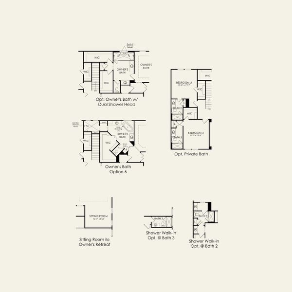 2D floor plan layout for the Fearington by John Wieland in McCoy Farm, Wesley Chapel, NC (Image 9). 2D floor plan layout for the Fearington by John Wieland in McCoy Farm, Wesley Chapel, NC (Image 9).