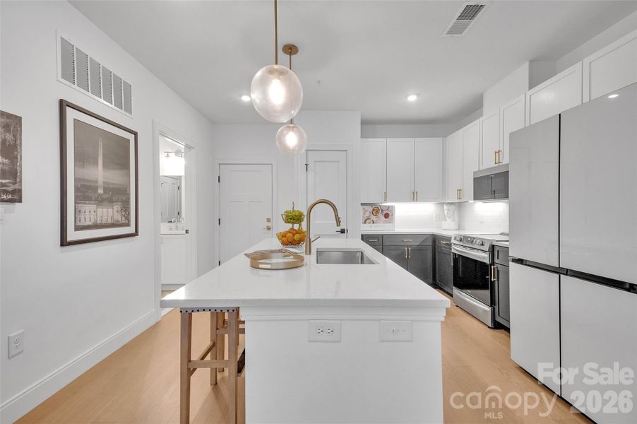 Furnished interior view inside a new home in , Charlotte (Image 7).