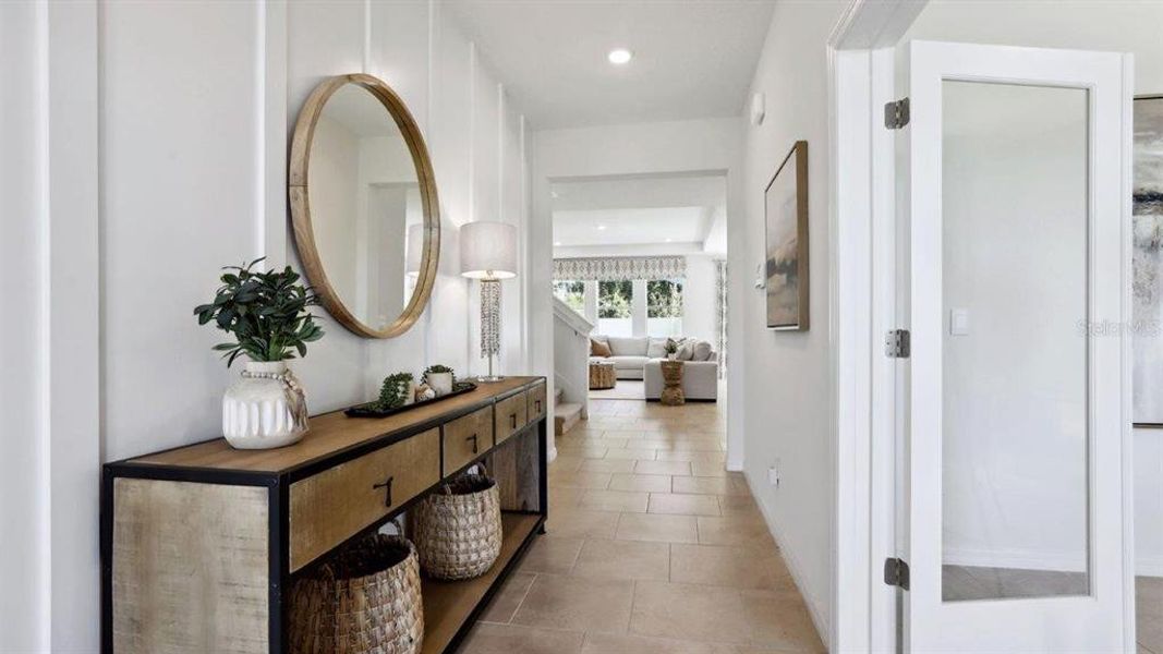 Furnished interior view inside a new home in , Wesley Chapel (Image 3).