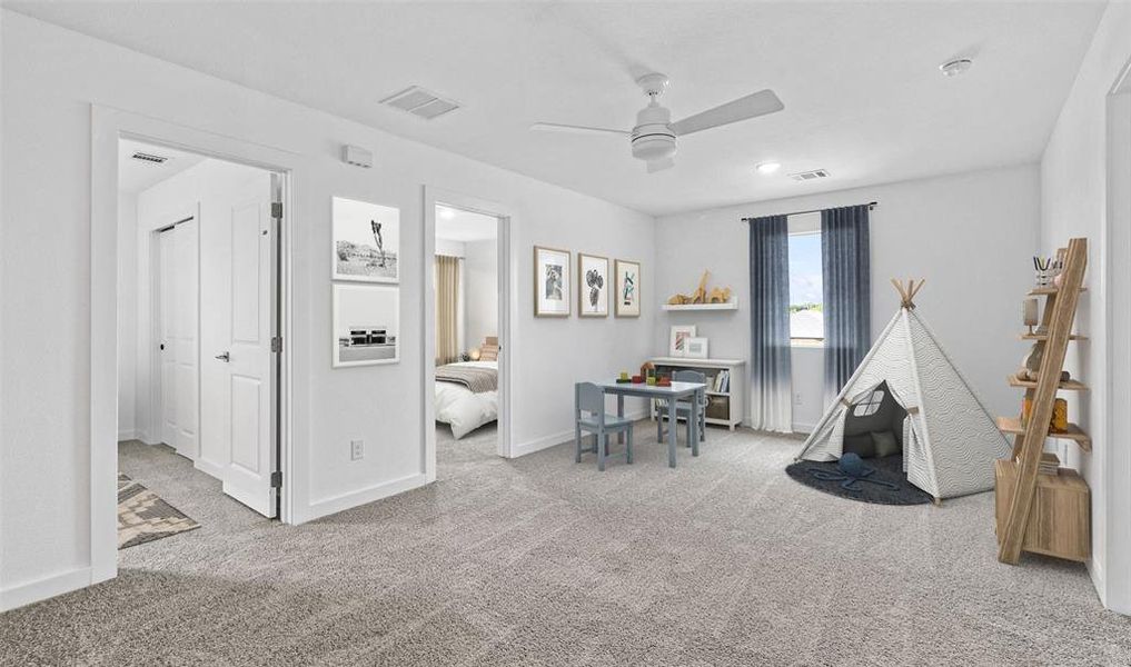 Furnished interior view inside a new home in Rolling Ridge, Van Alstyne (Image 6). Furnished interior view inside a new home in Rolling Ridge, Van Alstyne (Image 6).