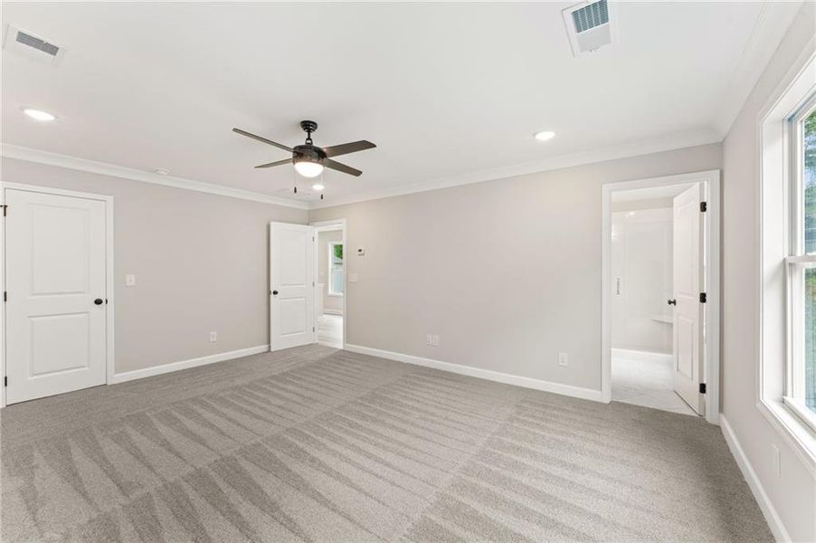 Spacious, unfurnished interior of a new home in River Walk Place, Lawrenceville (Image 22).