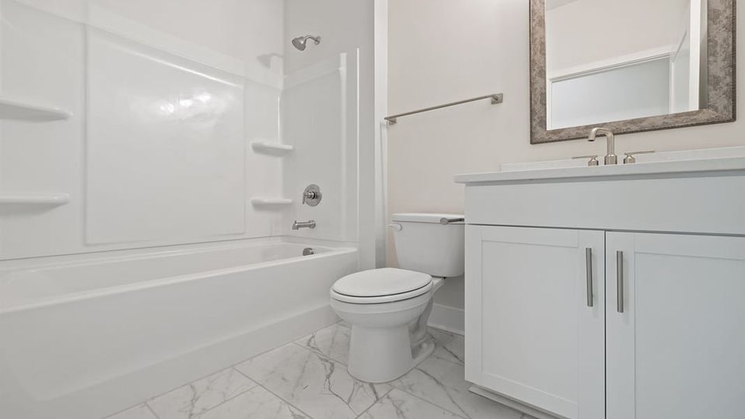 Representative furnished interior of a home built from the Hampshire by D.R. Horton in Harrison Valley, Simpsonville (Image 9).