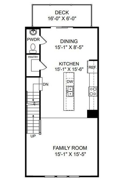 2D floor plan layout of this home in Nexton, Summerville, SC (Image 5).