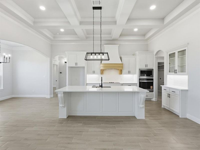 Furnished interior view inside a new home in , Azle (Image 8).