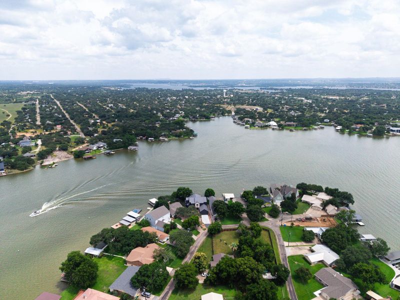 Discover waterfront living with ample space for recreational activities.