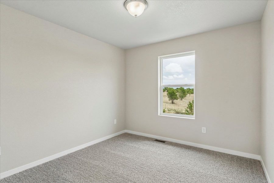 Spacious, unfurnished interior of a new home in Aspen Ranch, Fountain (Image 13). Spacious, unfurnished interior of a new home in Aspen Ranch, Fountain (Image 13).