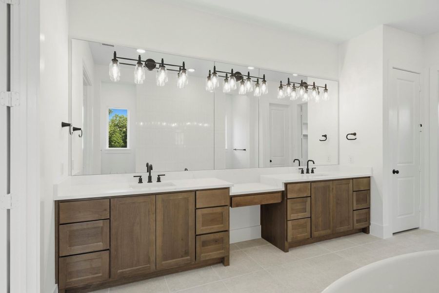 Furnished interior view inside a new home in Bentwood Farms, Montgomery (Image 13).