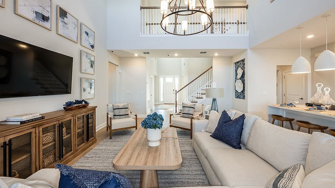 Furnished interior view inside a new home in Lochside, Mount Dora (Image 10). Furnished interior view inside a new home in Lochside, Mount Dora (Image 10).
