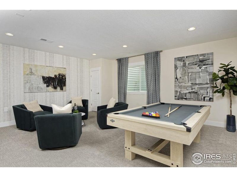 Furnished interior view inside a new home in , Fort Collins (Image 11).