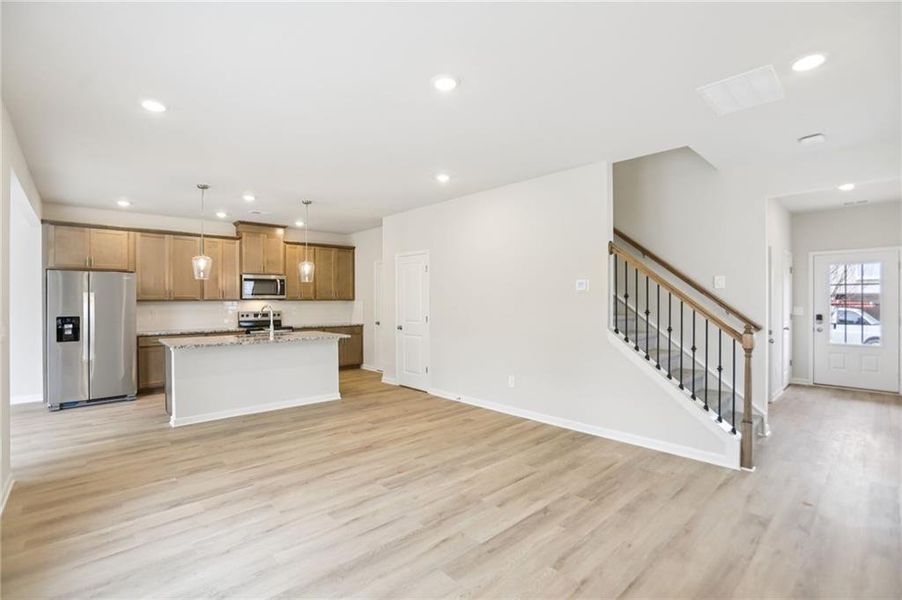 Spacious, unfurnished interior of a new home in Hawthorne Station, College Park (Image 34). Spacious, unfurnished interior of a new home in Hawthorne Station, College Park (Image 34).