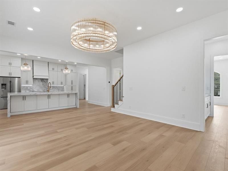 Spacious, unfurnished interior of a new home in , Canton (Image 56).