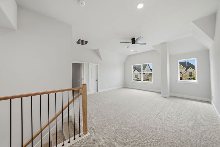 Spacious, unfurnished interior of a new home in Hillside Village, Celina (Image 33). Spacious, unfurnished interior of a new home in Hillside Village, Celina (Image 33).