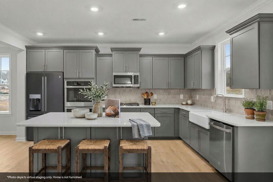 Furnished interior view inside a new home in Lilah Grove, Summerfield (Image 6).