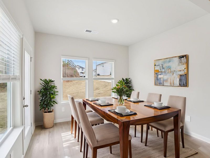 Furnished interior view inside a new home in Hawthorne Station, College Park (Image 3).