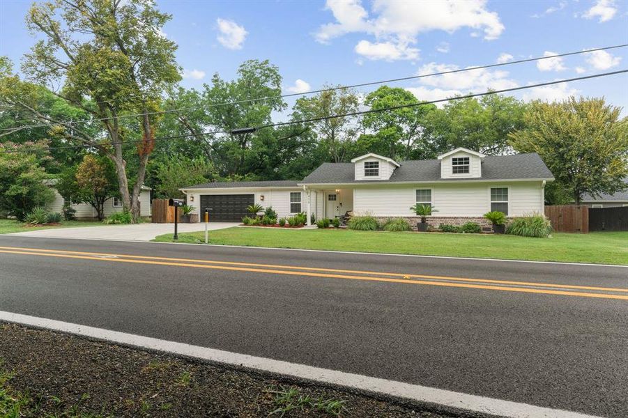 Front exterior of a new home in , Pilot Point, TX, highlighting curb appeal (Image 19). Front exterior of a new home in , Pilot Point, TX, highlighting curb appeal (Image 19).