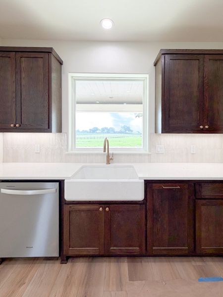 Furnished interior view inside a new home in Escalera Ranch 1833, Victoria (Image 5).